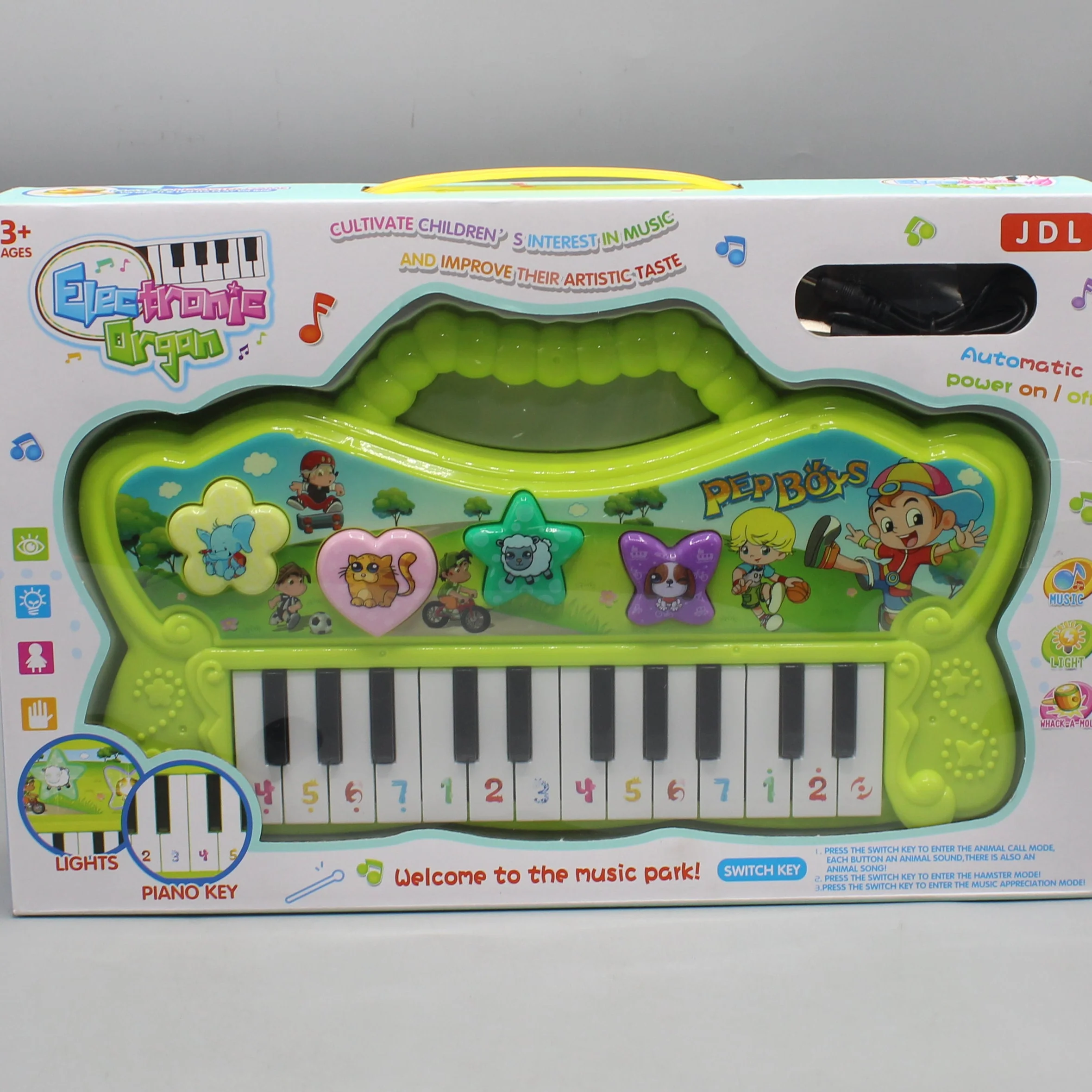 Princess Electronic Piano Key with Light & Sound - Image 6