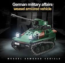 Wiesel Military Tank with Light - Image 3